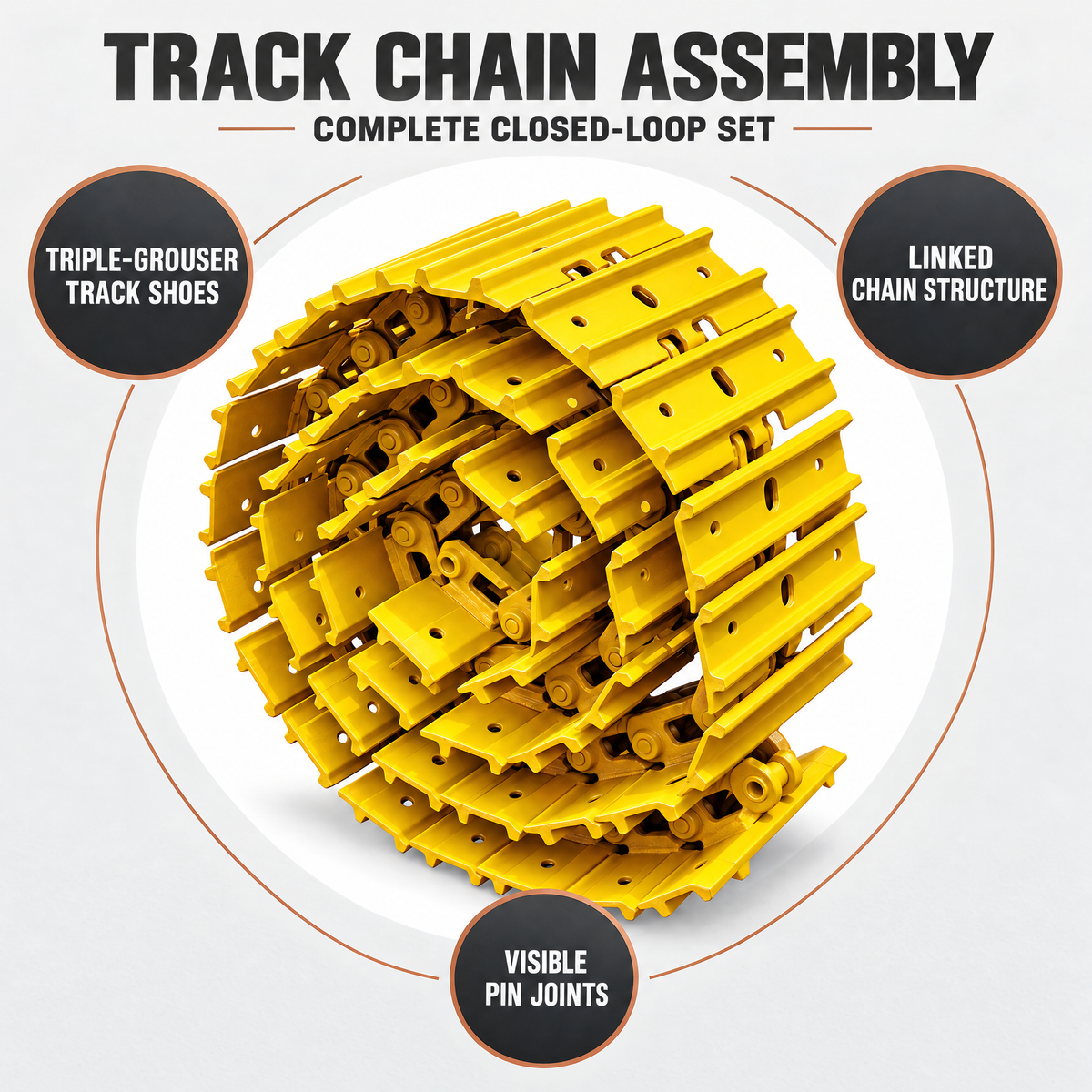 Track Chain & Track Shoes